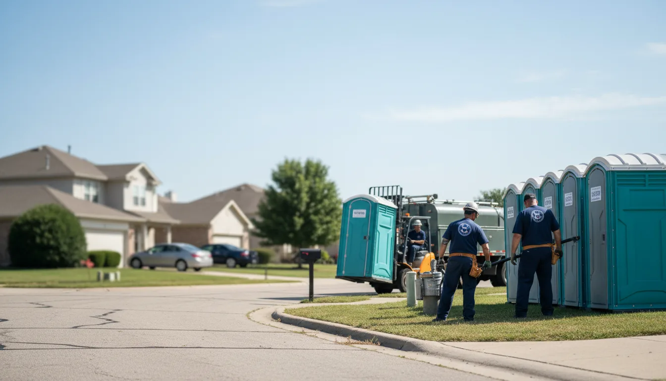 Porta Potty Rental in Eddyville, IL near me